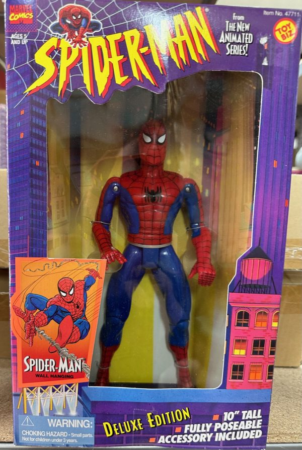 Marvel Comics Deluxe Edition Spider-Man Figure 10"