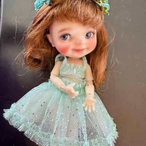 “IsaBella”  Meadowdolls Sprout ‘Nunnu’ Fair Resin 4.7″ (12cm)  Full Set