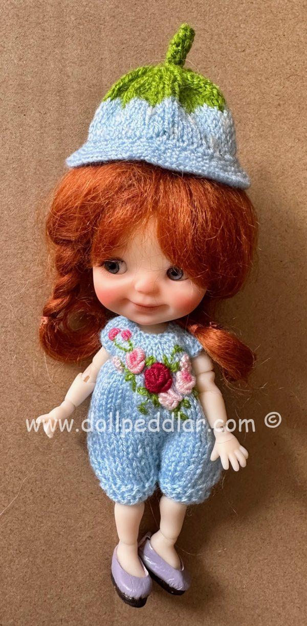 Mudoll 4-5 Carrot Mohair Wig