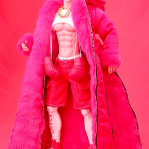 JHD Fashion Doll Adonis Pink! Love! Power!