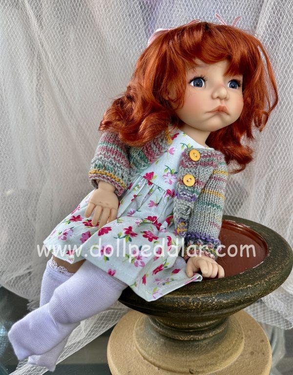 MIIA Handmade Dress, Sweater, Socks, Underwear fits Connie Lowe Eppie, Meadow Tween, Moppet 13-16" - Image 4