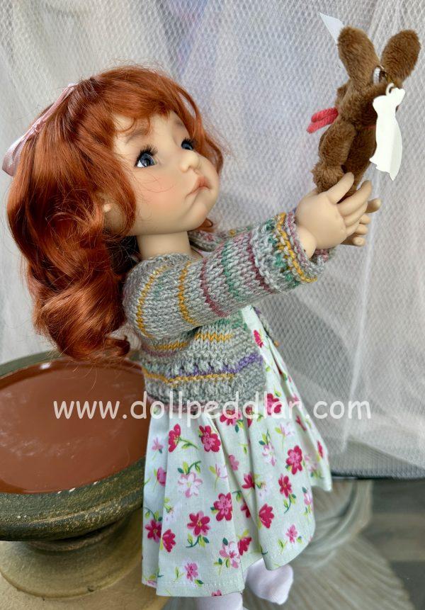 MIIA Handmade Dress, Sweater, Socks, Underwear fits Connie Lowe Eppie, Meadow Tween, Moppet 13-16" - Image 2