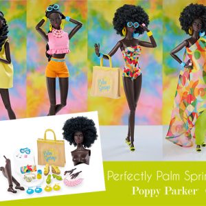 2023 WClub Perfectly Palm Springs Poppy Parker Gift Set + Optional Body Completer Pack