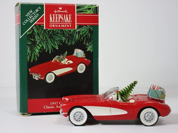 Hallmark Ornament 1957 Corvette Classic American Cars 1991