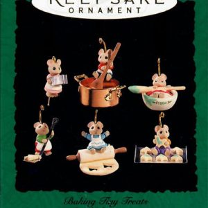 Hallmark Ornament Baking Tiny Treats (Set of 6 Ornaments) 1994