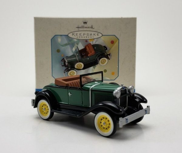 Hallmark Ornament 1931 Ford Model A Roadster 1998