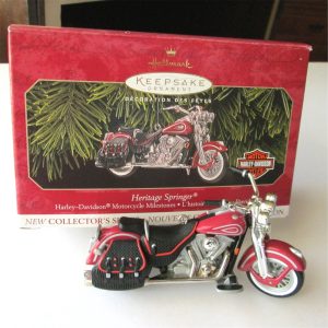 Hallmark Ornament Harley-Davidson Heritage Springer 1999