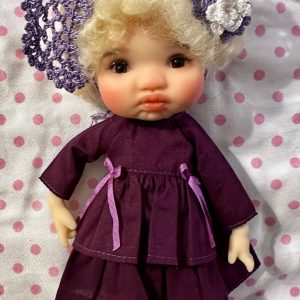 Meadowdolls  Twinkles Lolla “LILY” Honey Resin 16cm/6″  NUDE