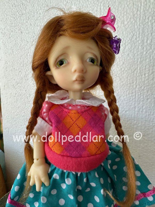 Circus Kane Grook  the  Piglet 9" Nefer Faceup Vanilla. NUDE - Image 6