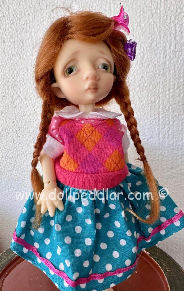 Circus Kane Grook  the  Piglet 9" Nefer Faceup Vanilla. NUDE