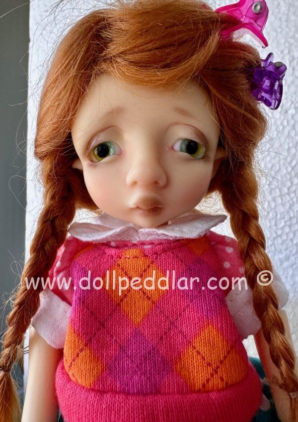 Circus Kane Grook  the  Piglet 9" Nefer Faceup Vanilla. NUDE - Image 4