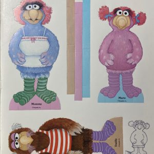 Sesame Street Follow That Bird Paper Doll (Vintage)