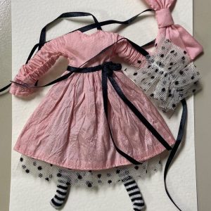 Ulla Design Pink Shimmer Outfit for 7″ Dolls Including Jemima Cricket & Similar