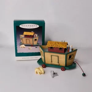 Hallmark Ornament Noah’s Ark (3 Piece Set) 1994