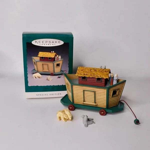 Hallmark Ornament Noah's Ark (3 Piece Set) 1994