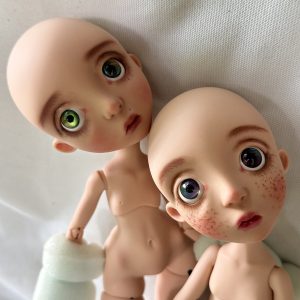 Circus Kane SISTERS AT HEART “Zephina'” Older  Sister 14″. NUDE New Sculpt.  Handpainted by Nefer Kane