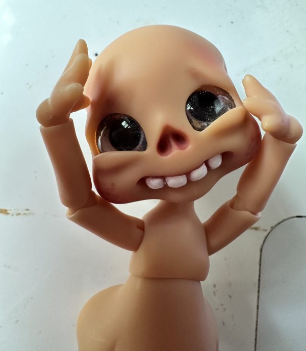 Circus Kane BOO 6" Pumpkin Cinnamon Resin Faceup by Nefer - Image 3