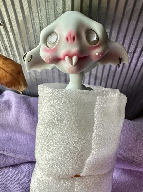 Circus Kane  BATULA  6" Gray Resin Glow in the Dark   Faceup by Nefer - Image 2