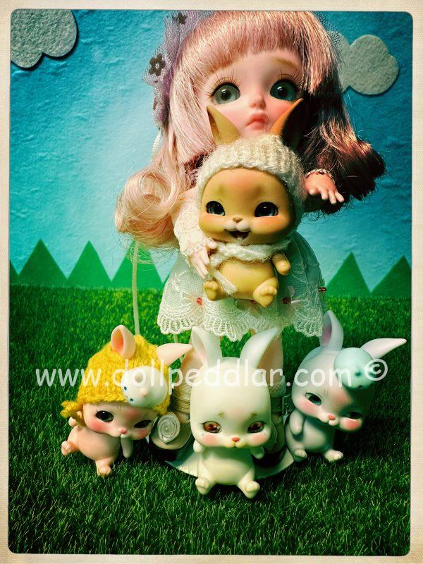 Lati Pet Rabbit Tan Laughing face 4" USA EXCLUSIVE Color - Image 6
