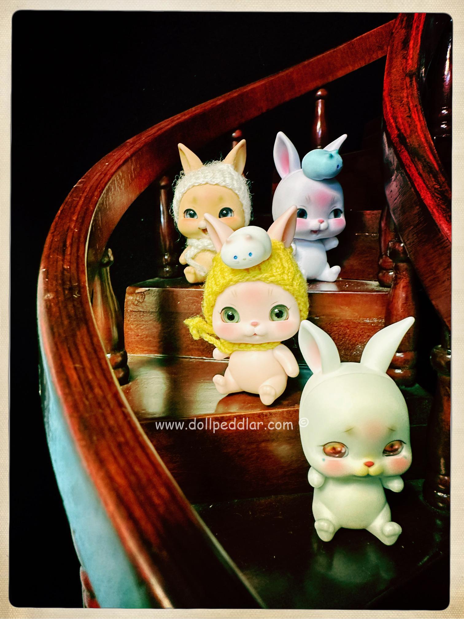 Lati Pet Rabbit Light Purple Laughing 4″ – Doll Peddlar
