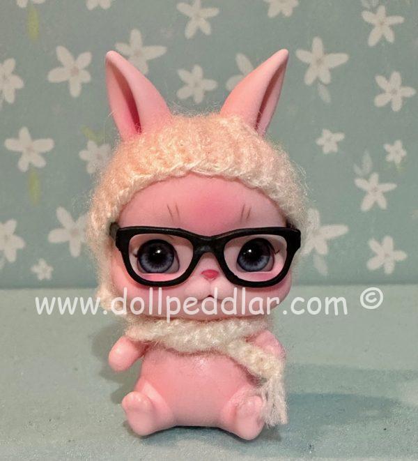 Lati  Pet Rabbit Pink Smiling  face 4" - Image 7