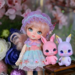 Lati Yellow Blooming Sakura ver Sophie Pink Skin  Full Set 16cm, 6″ PREORDER
