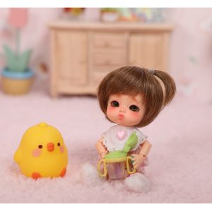 Lati White Pink Mellow ver T.Yomi TAN skin Full Set 10 cm, 4″ PREORDER