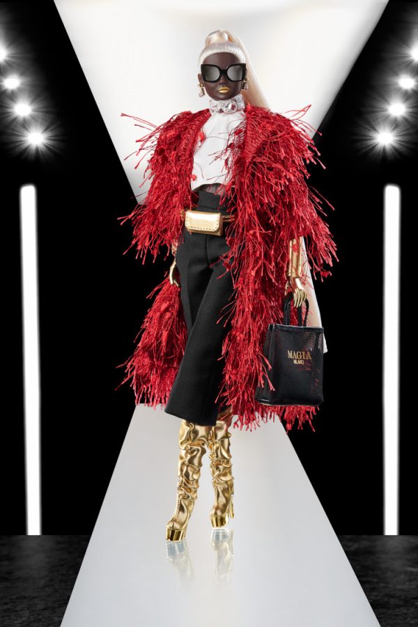 Accessory Set for Integrity X Magia 2000 Collaboration Runway in Milan Colette Duranger