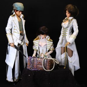 Uncharted Sea Pirate Captain Outfit – Female (SD Size)