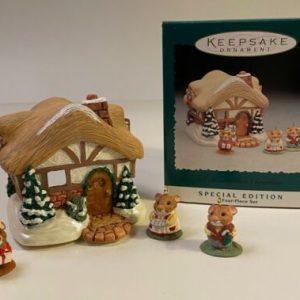 Hallmark Ornament Special Edition A Moustershire Christmas (4 Piece Set) 1995