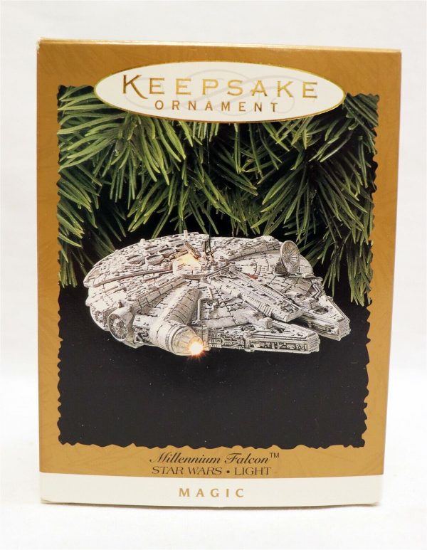 Hallmark Ornament Star Wars Millennium Falcon (Light) 1996