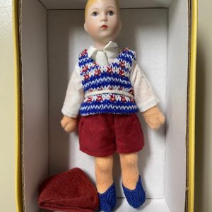 Kathe Kruse Boy Doll House Doll 5″/13cm