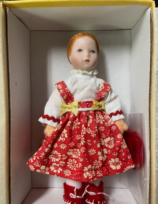 Kathe Kruse The Small Finerle 2005-2006 Club Doll House Doll 5"/13cm No COA