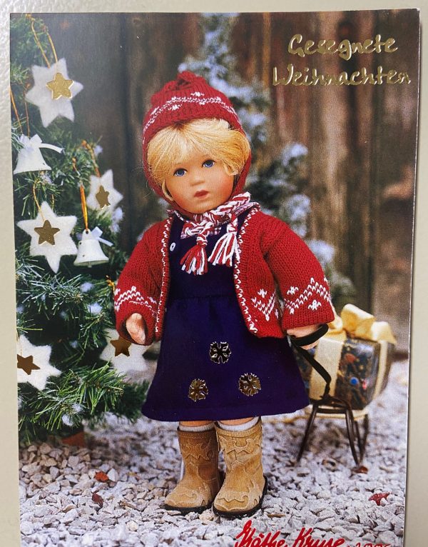Kathe Kruse The Small Finerle 2005-2006 Club Doll House Doll 5"/13cm - Image 5