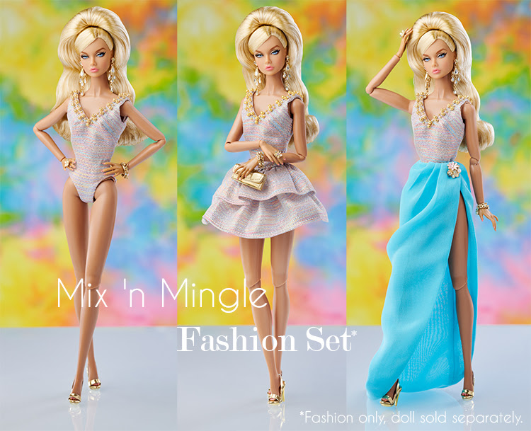 Poppy Parker Mix 'n Mingle Fashion Set Palm Springs Collection