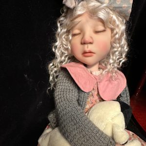 Connie Lowe’s “Sleeping Stella” real girl resin (Big Stella) Full Set, NEW, MINT