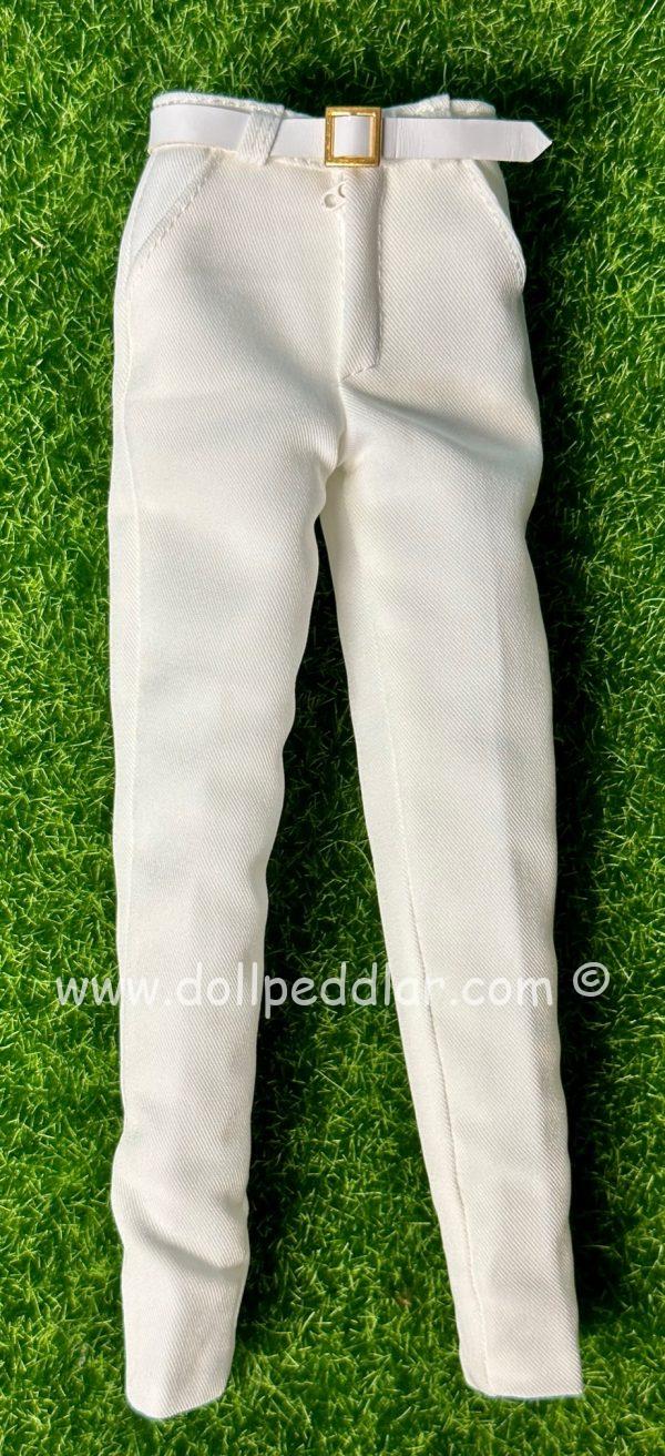 Poppy Parker Palm Springs Poolside Paramour Sergio Silva 12.5" WHITE PANTS & BELT ONLY