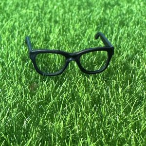 Lati Animal Tiny Black Glasses