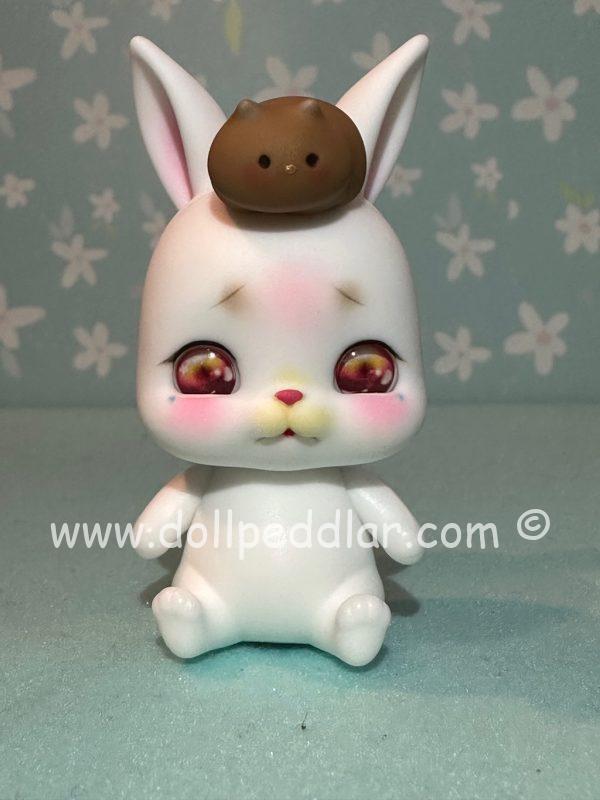 Lati Pet Rabbit White Thoughtful Face 4" - Image 6