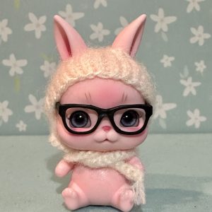 Lati Animal Tiny Black Glasses