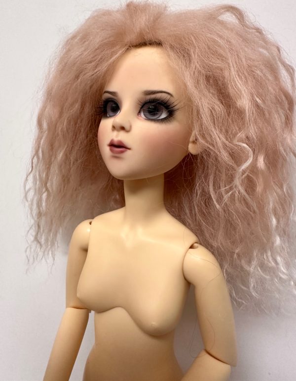 Fwigs Tibetan Lamb Mohair Wig – Apricot with Cream Tips Size 7-8