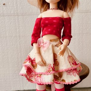 Goodreau ball jointed doll 16″ full set ooak artist Michele Hardy fashion MINT