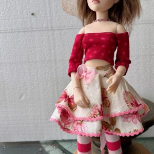 Goodreau ball jointed doll 16″ full set ooak artist Michele Hardy fashion MINT