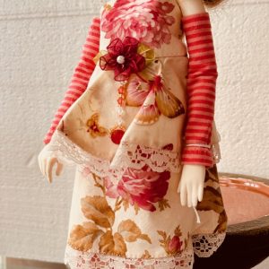 Goodreau ball jointed doll 16″ full set ooak artist Michele Hardy fashion + wig MINT