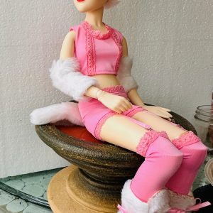“Bunny”. Goodreau ball jointed doll 16″ Full Set