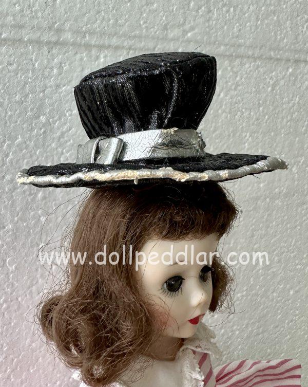 Stuffed Black Top Hat (Modeled on 4-5" Head) - Image 6
