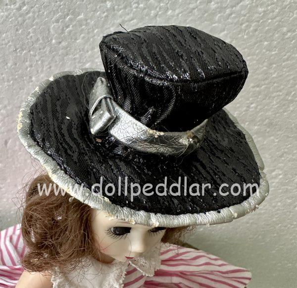 Stuffed Black Top Hat (Modeled on 4-5" Head) - Image 5