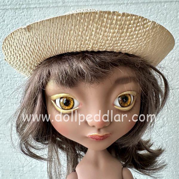 Straw Hat (Modeled on 9-10" Head) - Image 2