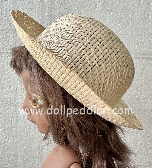 Straw Hat (Modeled on 9-10" Head)