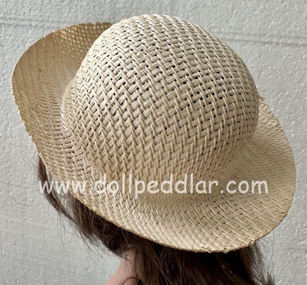 Straw Hat (Modeled on 9-10" Head) - Image 4